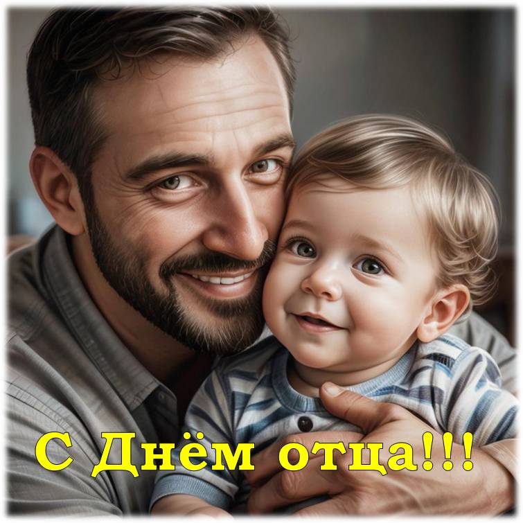 Поздравляем с Днем отца!