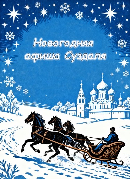 Волшебство зимы ждёт в Суздале: встречаем Новый год и Рождество в сказочной атмосфере
