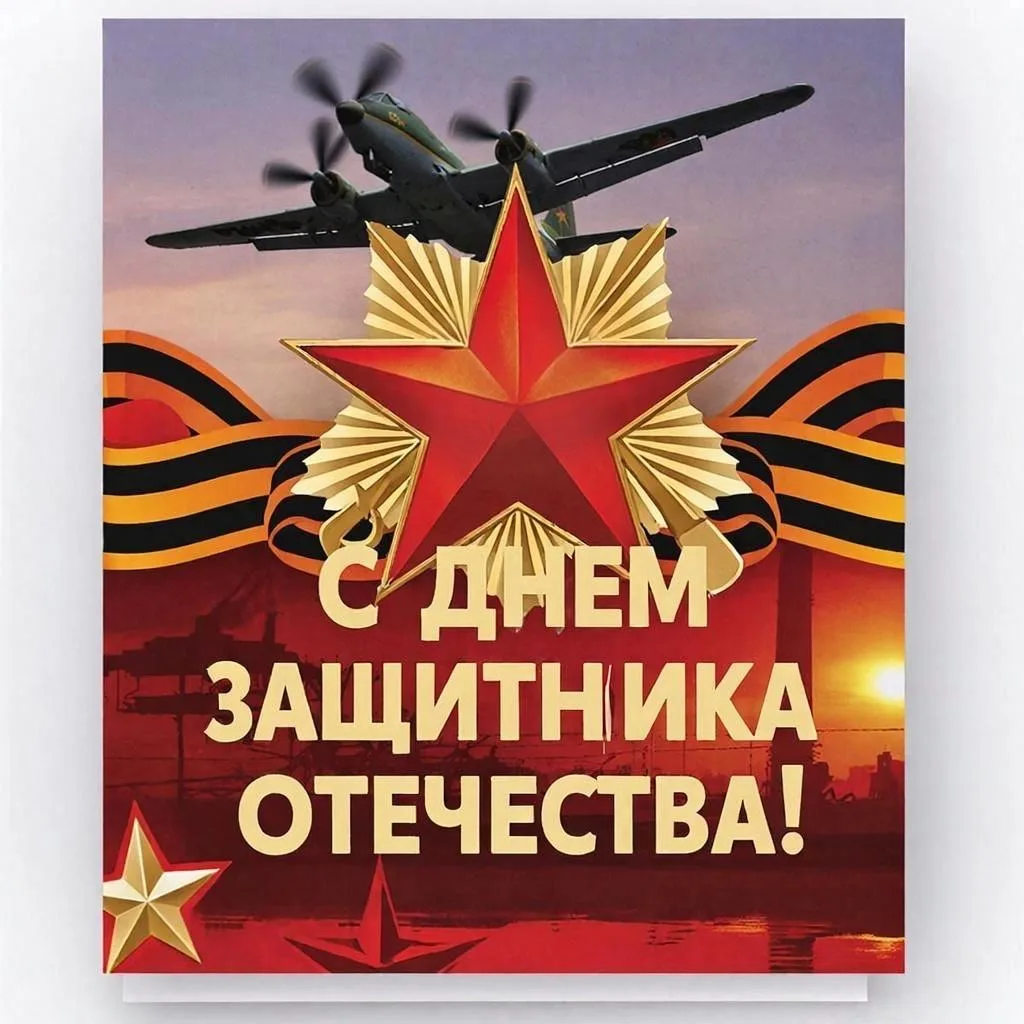 Поздравляем с Днём защитника Отечества!