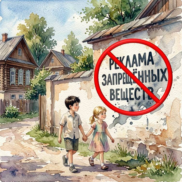 Наркорекламе — НЕТ на фасадах Суздаля